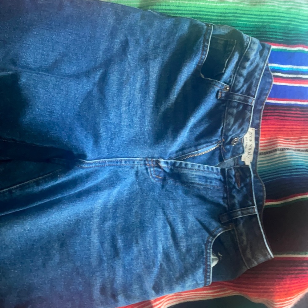 Dark blue jeans size: 7